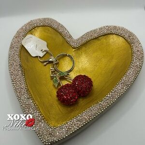 🍒Bling Cherry KeychainBag Charm🍒